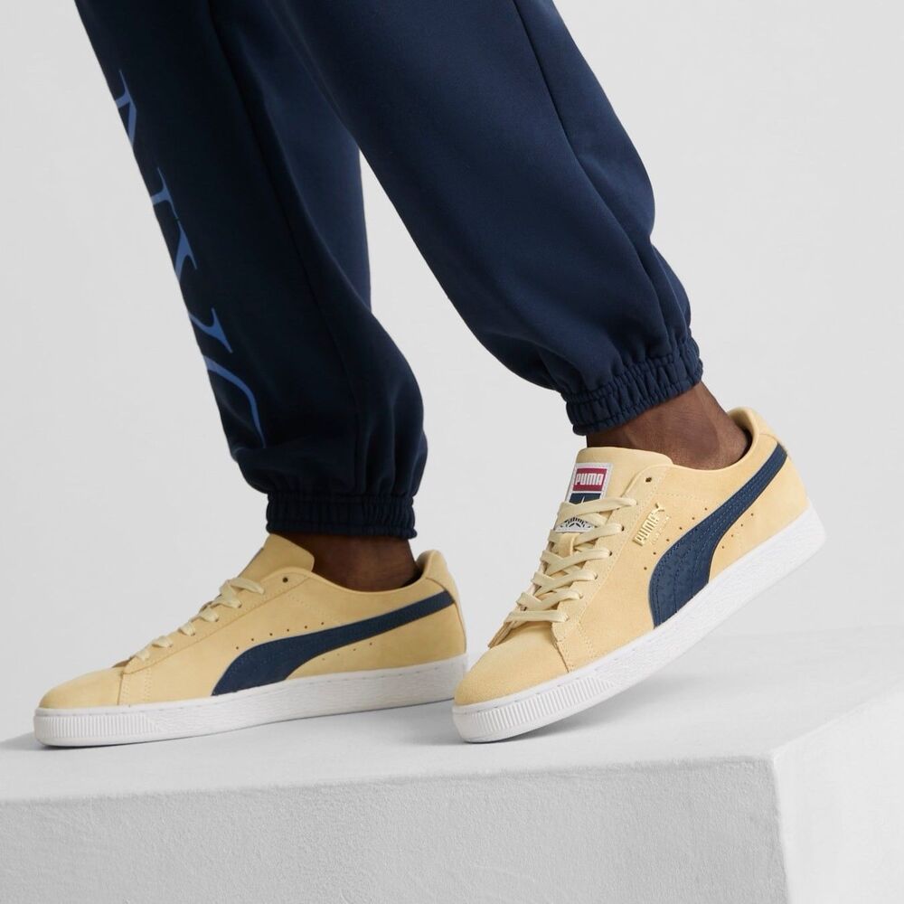 Puma Suede Classic USA Flagship Sneakers Chamomile Yellow Men’s 11.5 - Picture 4 of 13